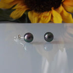 Ohrringe, Ohrstecker 925 Sterling Silber, mit Swarovski Perlen, Damen Antibakterieller Schmuck | WILLYS JEWELLERY
