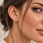 Anker Ohrstecker aus 925 Sterling Silber für Damen maritime Ohrringe als Geschenk