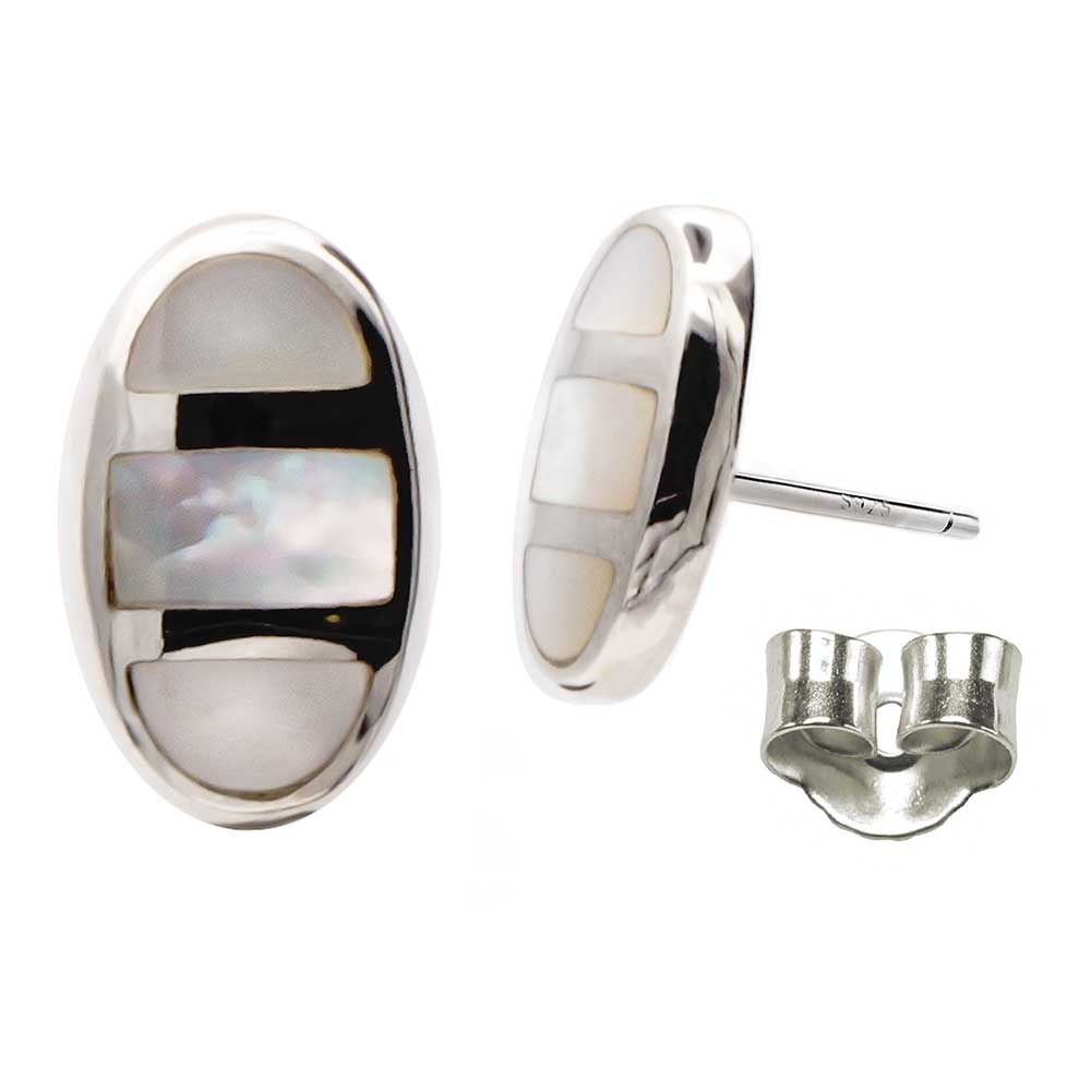 Elegante 925 Sterling Silber Ohrstecker mit Regenbogen-Mondstein – Stil & Magie vereint | WILLYS JEWELLERY