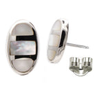 Elegante 925 Sterling Silber Ohrstecker mit Regenbogen-Mondstein – Stil & Magie vereint | WILLYS JEWELLERY