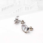 Elegante 925 Sterling Silber Ohrstecker mit Regenbogen-Mondstein – Stil & Magie vereint | WILLYS JEWELLERY