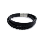 Herren Armband mit Doppel-Strang & Magnetverschluss – deutsche Handwerkskunst