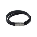 Herren Armband mit Doppel-Strang & Magnetverschluss – deutsche Handwerkskunst