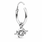 Delfin Creolen 925 Sterling Silber – zeitlose Ohrringe für Damen & Herren
